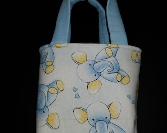 Bolsas de regalo de tela Mini Tote Estampados de bebé
