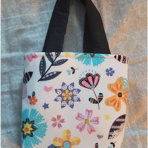 Stoff Geschenktüten Mini Tote Prints