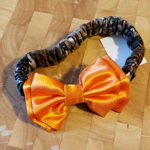 Child Satin Camo Headband