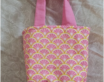 Bolsas de regalo de tela Mini Tote Estampados de comida