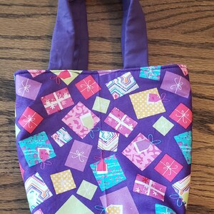 Bolsas de regalo de tela Mini Tote Celebration Prints