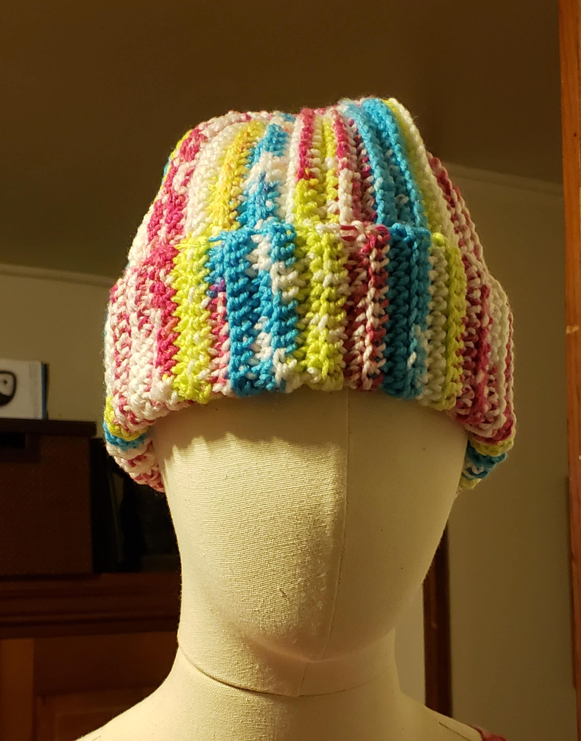 Adult Crochet Stocking Cap Etsy