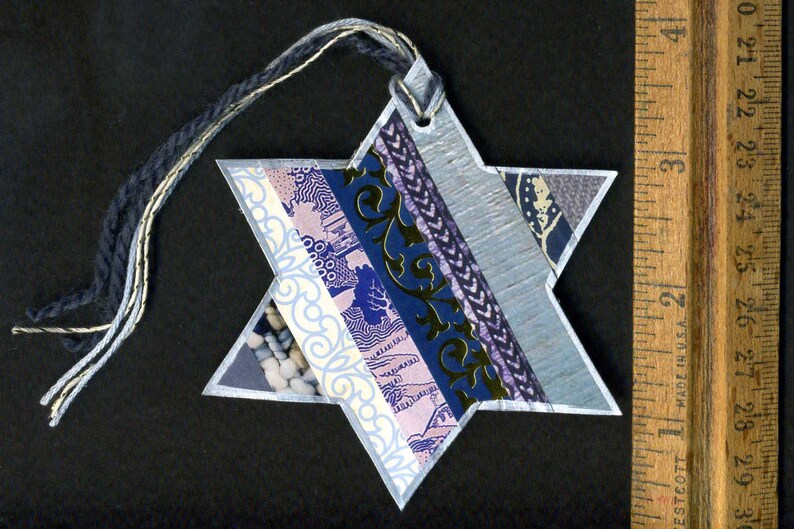 Hand Decorated Bookmarks Christmas and Hanukkah image 8