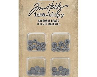 Idea-Ology Metal Hardware Heads 32/Pkg