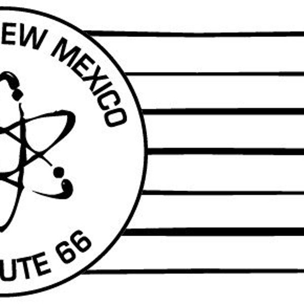 Unmounted Rubber Stamp New Mexico Faux Postmark