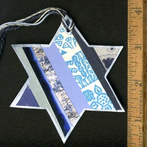 Hand Decorated Bookmarks Christmas and Hanukkah image 2