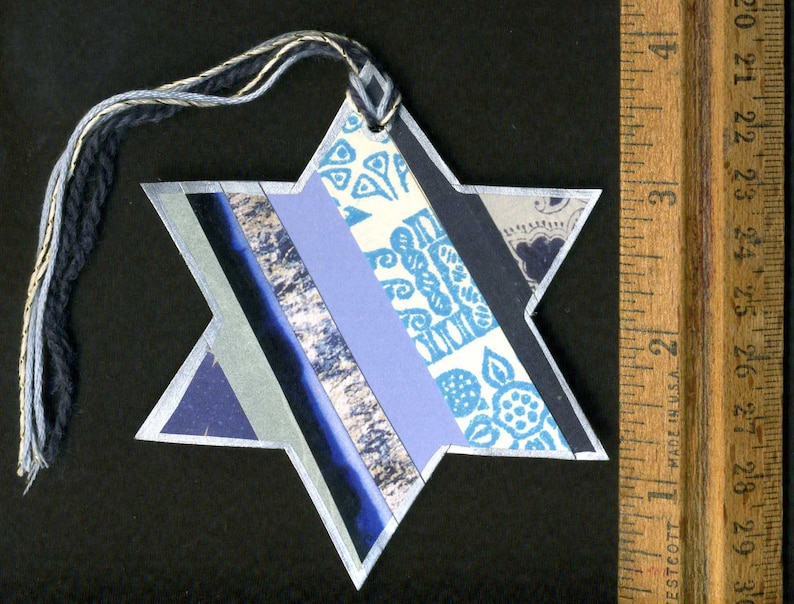 Hand Decorated Bookmarks Christmas and Hanukkah image 2