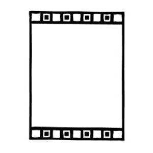 Rubber Stamp Faux Postage Frame With Squares