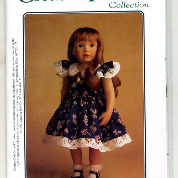 Sewing Patterns for 23 Inch Doll Etsy