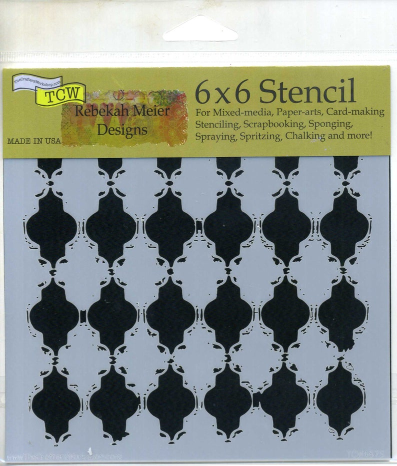 Mini New product Alhambra 6x6 Stencil Max 55% OFF