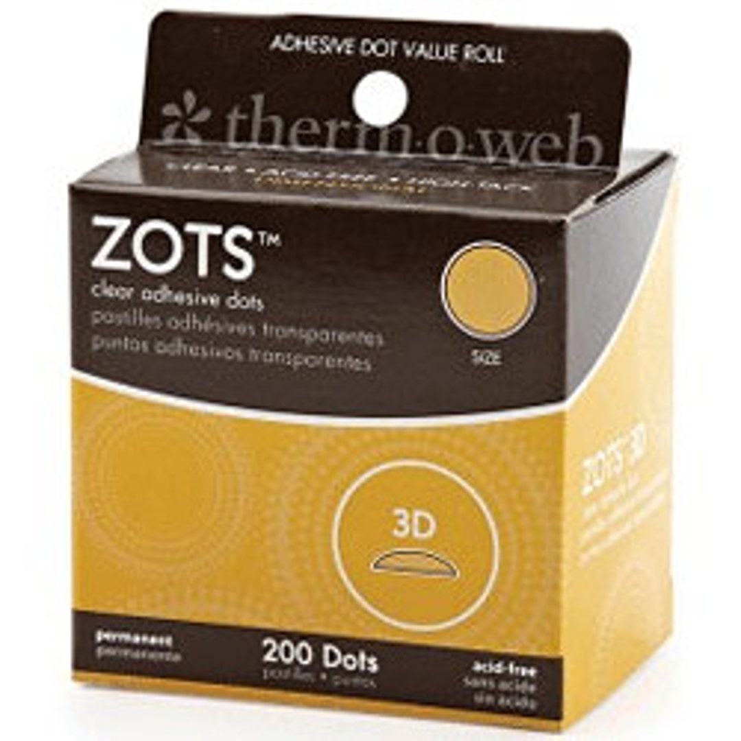 Thermoweb Zots 3D Etsy