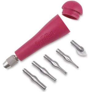 Variedade de cortadores Speedball Lino