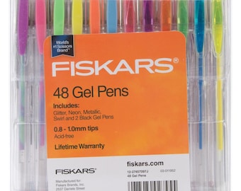 Gel Pens Medium Point .8mm 48/Pkg