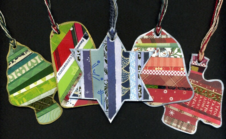Hand Decorated Bookmarks Christmas and Hanukkah image 1