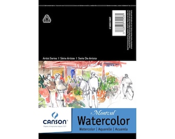 Canson Montval Spiral Watercolor Pad 5.5"X8.5"