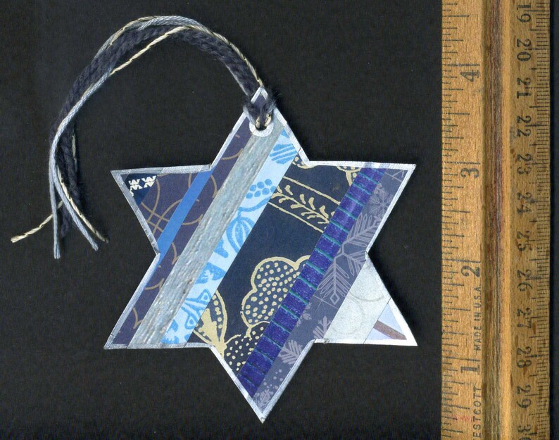 Hand Decorated Bookmarks Christmas and Hanukkah image 4