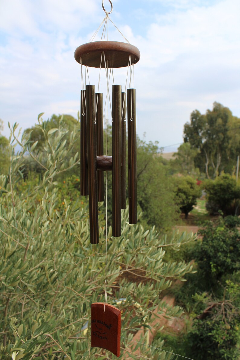 Small Wind chime Metal windchimes Handmade wind chime Tuned Etsy