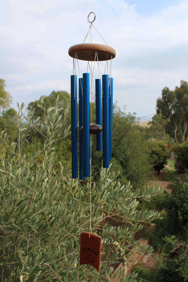 Small Wind chime Metal windchimes Handmade wind chime Tuned Etsy