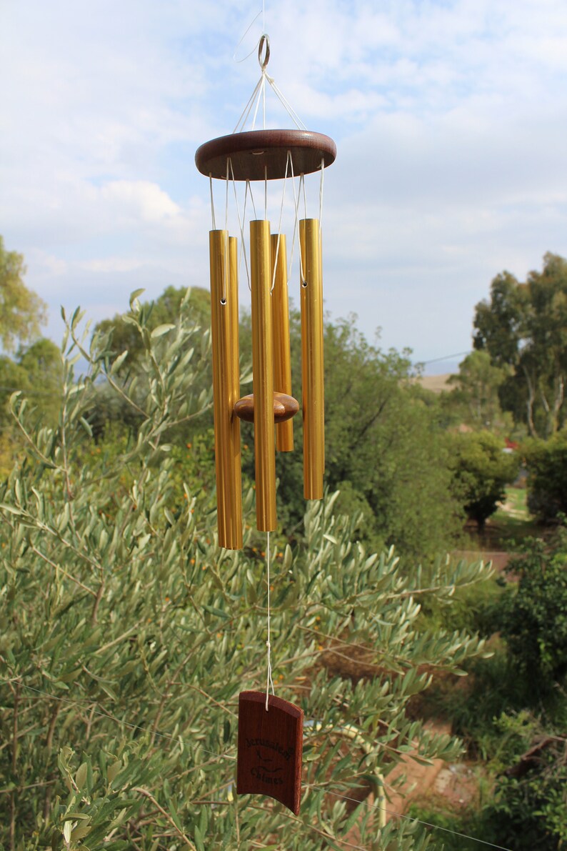 Small Wind chime Metal windchimes Handmade wind chime Tuned Etsy