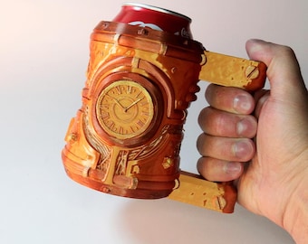 Steampunk Can Holder 3d printed