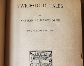 Twice Told Tales Nathaniel Hawthorn 1882