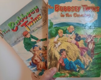 The Bobbsey Twins Book Set of 2. The Bobbsey Twins in the Country. Merry Days Indoors and Out