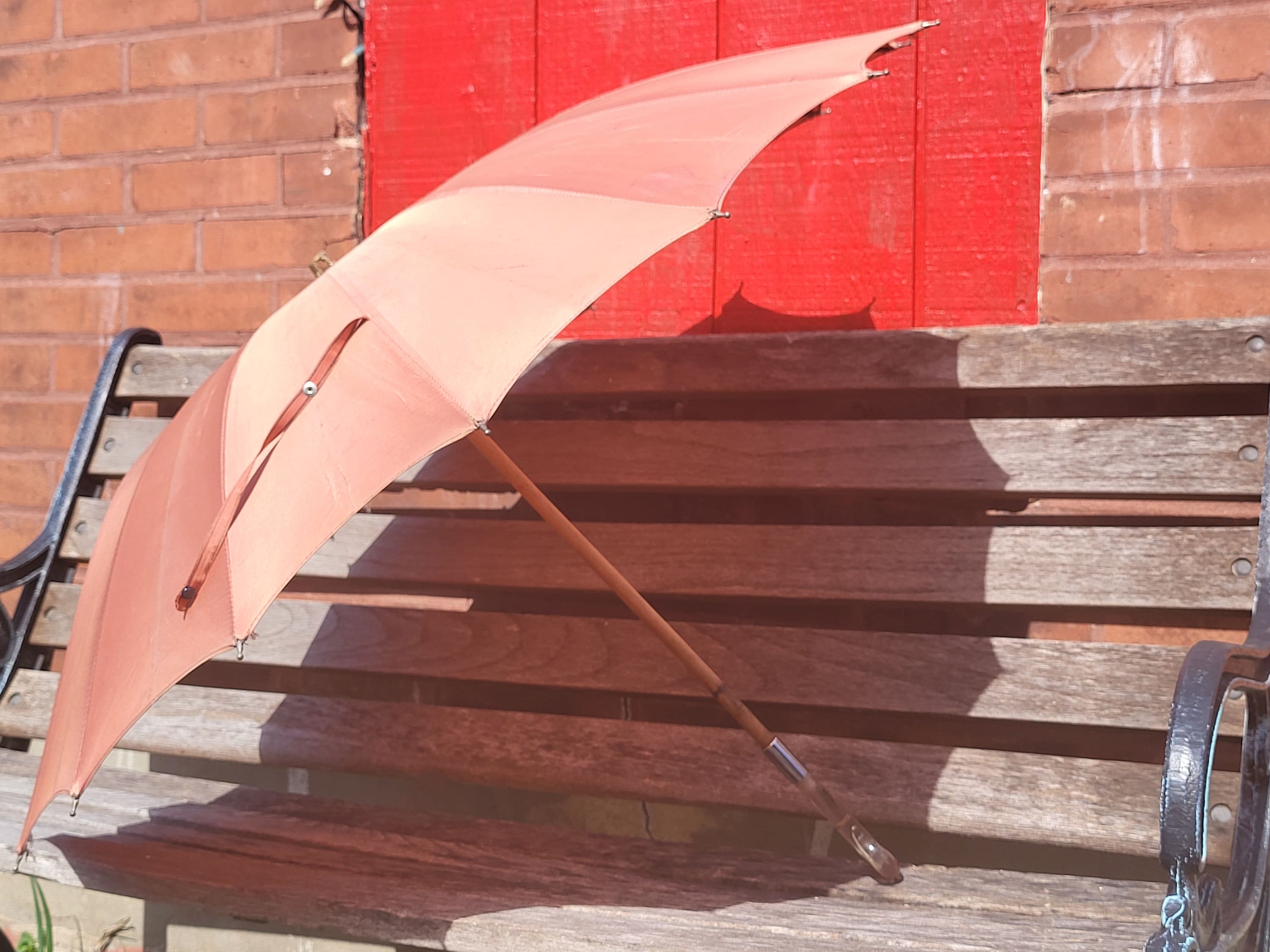 Wood Handle Parasol 