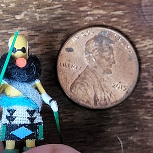 1.25 inch Miniature Dancer 1986 R Chavez Kachina