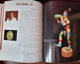 Hopi Kachina Dolls Book: Theda Bassman, 1991 Hardback, Wood