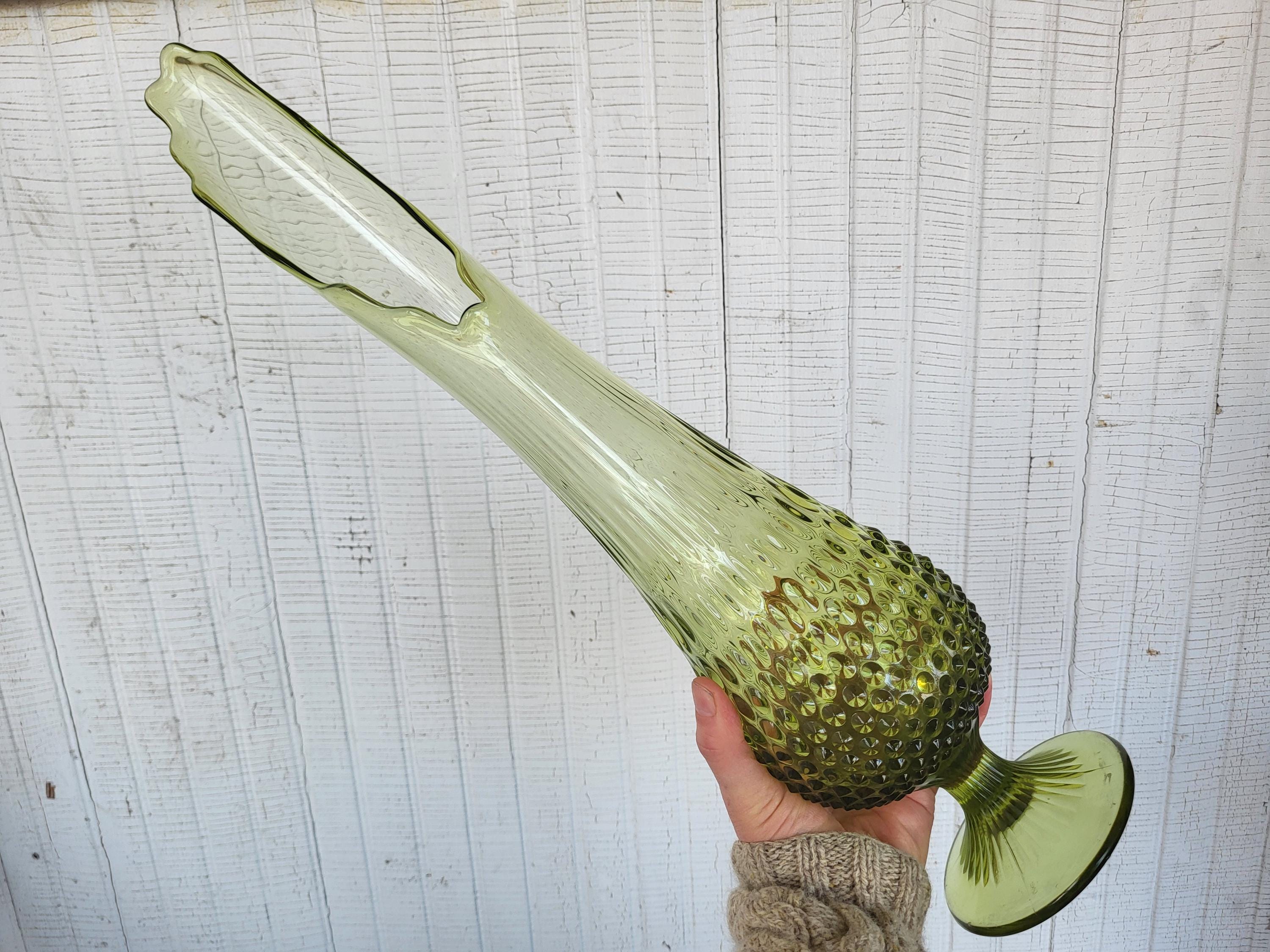 Green Fenton Glass - Etsy