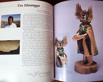 Hopi Kachina Dolls Book: Theda Bassman, 1991 Hardback, Wood