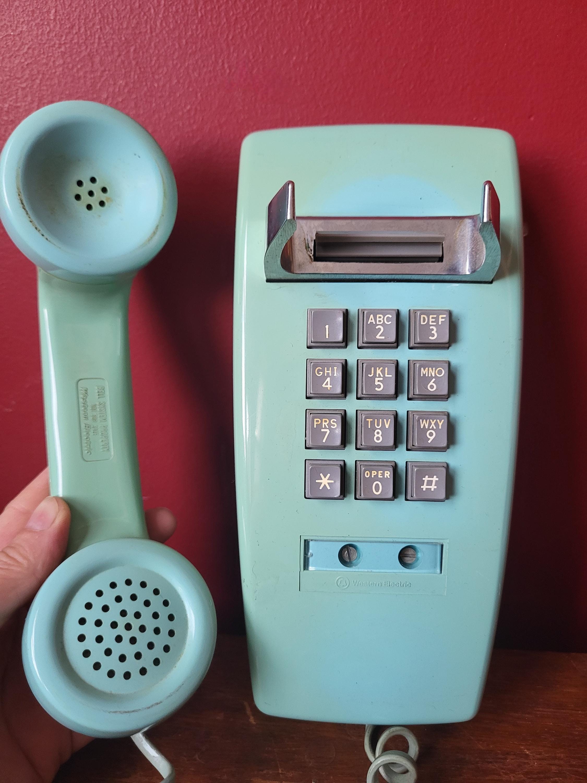 希少品 アンティーク電話 金属製 ハンドセット付き Vintage phone bluetooth - Etsy 日本