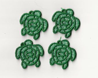 1.5” Turtle Charms, Set of 4!