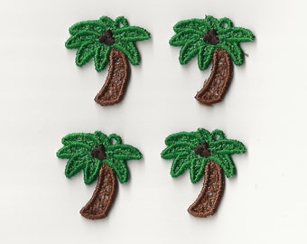 1.5” Palm Tree Charms, Set of 4!