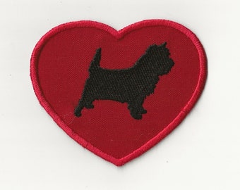3" I Love my Cairn Terrier Patch!