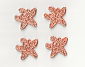 1.5” Starfish Charms, Set of 4!
