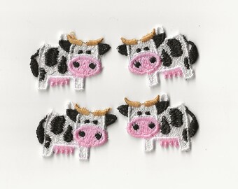 2" Cow Charms, set of 4!