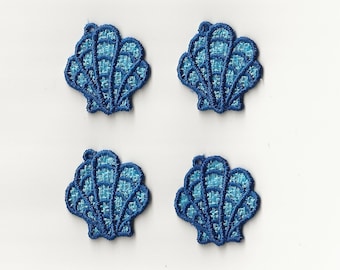 1.5” Seashell Charms, Set of 4!