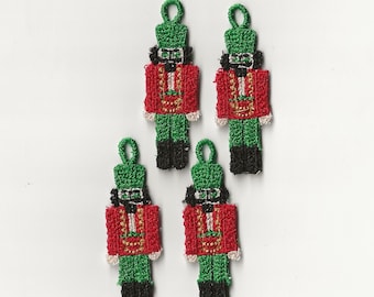 2" Nutcracker Charms, set of 4!