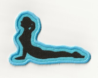 Yoga Silhouette Patch! Custom Made!