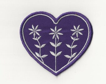 Spring Floral Heart! Any Color! Custom Made, Multiple Sizes!