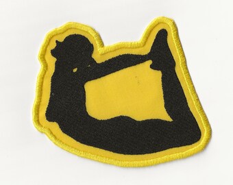 Yoga Silhouette Patch! Custom Made!