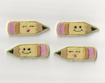 Pencil Felties! Custom Color, Set of 4!