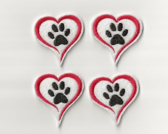 I love my Dog Felties! Custom Color, Set of 4!