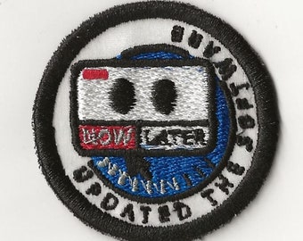 2" Updated the Software Badge, Patch! Any Color combo! Custom Made!