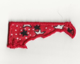 Delaware State Patch! Any Color! Custom Made!