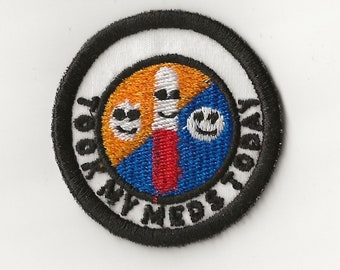 2" Took My Meds Today Merit Badge, Patch! Any Color combo! Custom Made!