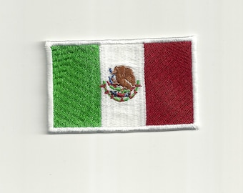 Mexican Flag Patch Custom Made!