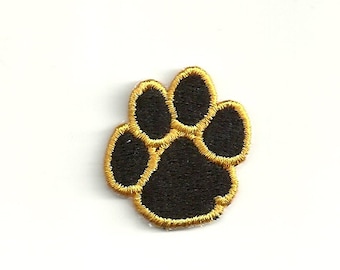 Tiny Paw Print Patch, Any Color Combo! Custom Made! F33