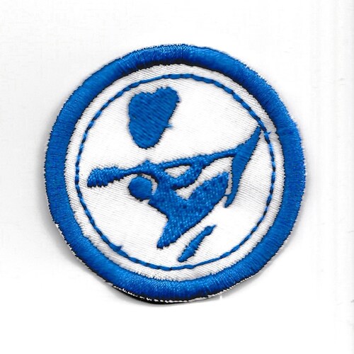 2 Skiing Merit Badge Patch Any Color Combo Custom Etsy